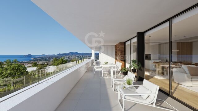 Luxury 3 bedroom villa with sea views in Cumbre del Sol