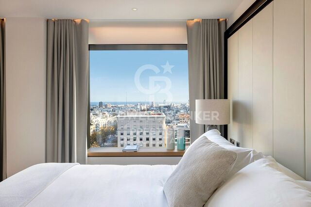 Empfangswohnung mit einem Schlafzimmer in Passeig de Gràcia (Mandarin Oriental Residences)