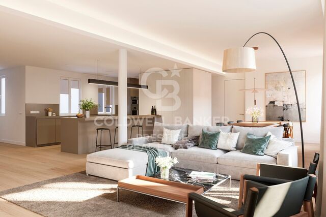 Luxury flat for sale on iconic Rambla Catalunya