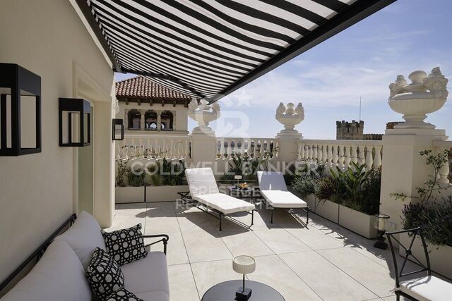 Penthouse à louer dans Palacete Belle Epoque 1914 dans le quartier Tibidabo