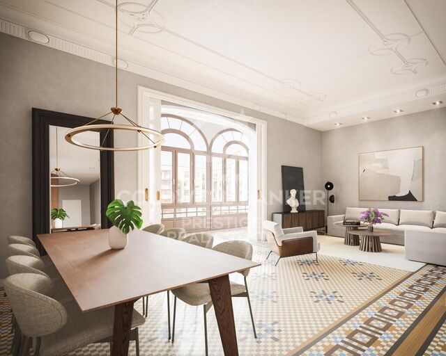 Refurbished flat for sale in Eixample Derecho