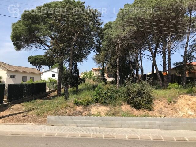 Exceptional residential land for sale in Fogars de la Selva