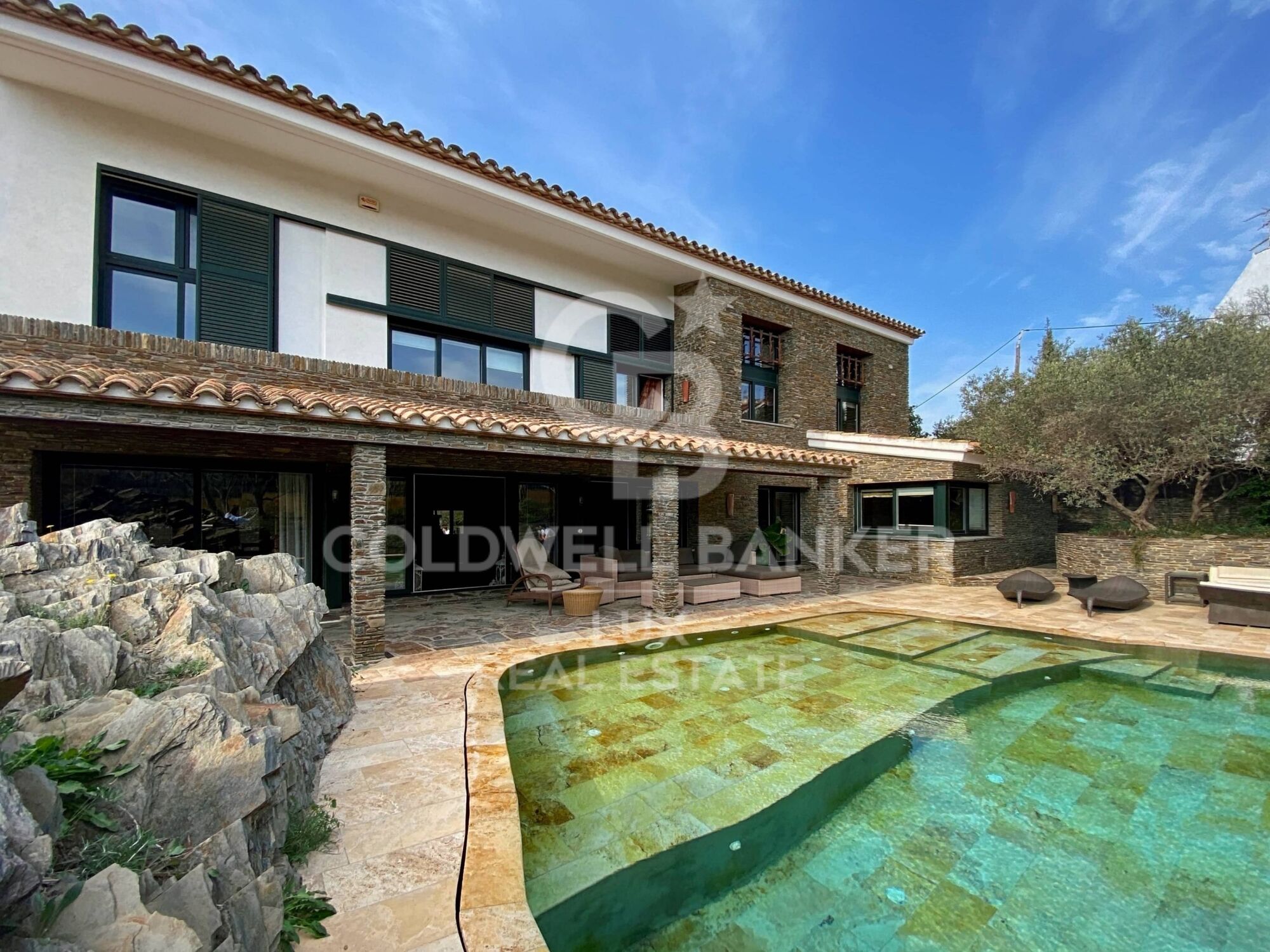 Villa de lujo en Cadaqués en la Costa Brava en Cataluña, España