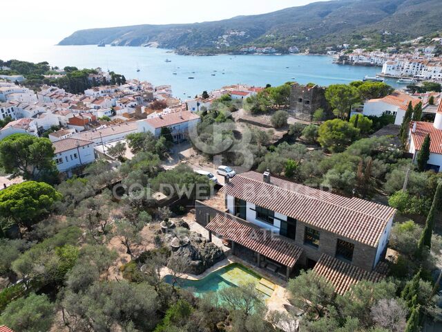 Villa de lujo en Cadaqués en la Costa Brava en Cataluña, España