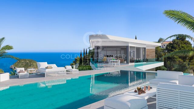 Elegancia junto al mar en Jávea: Descubre el máximo lujo en esta villa moderna de 420m2