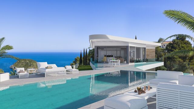 Elegancia junto al mar en Jávea: descubre el máximo lujo en esta villa moderna de 420m²