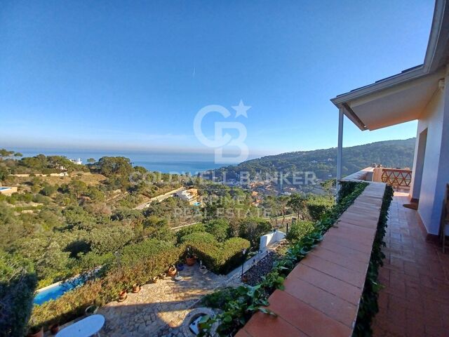 Mediterranean Villa with panoramic sea views in the Begur area, Costa Brava