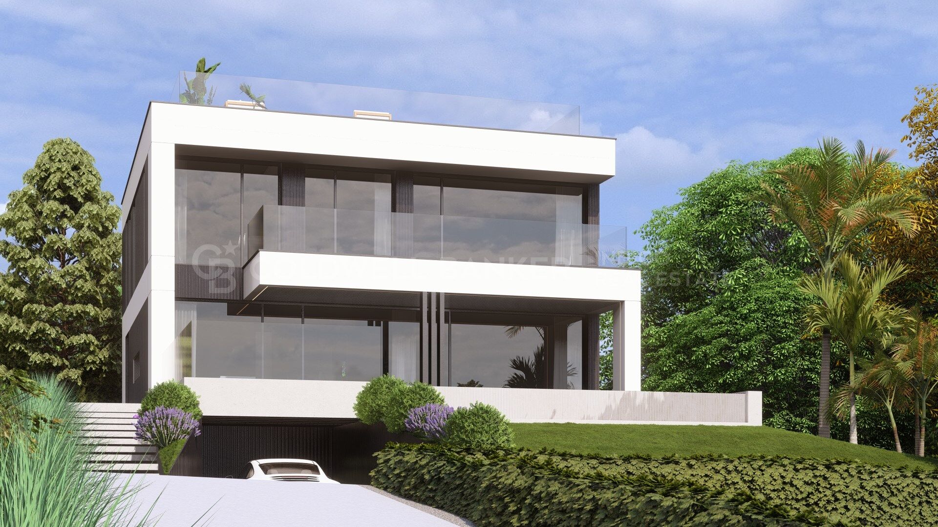 Chalet obra nueva en Sanxenxo con vistas al mar