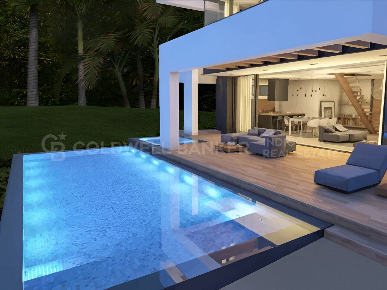 Chalet obra nueva en Sanxenxo con vistas al mar