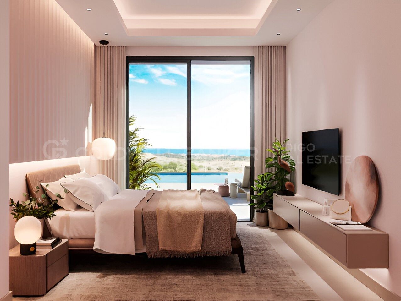 Chalet obra nueva en Sanxenxo con vistas al mar