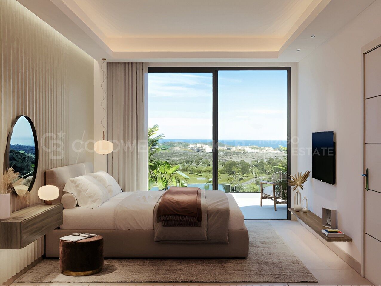 Chalet obra nueva en Sanxenxo con vistas al mar