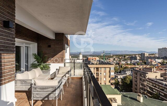 Brandneue Wohnung mit Terrasse in Vallehermoso - Chamberí, Madrid.