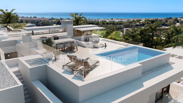 Villas y apartamentos en venta en Santa Clara, Marbella