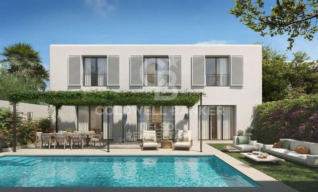 Unique contemporary Andalusian development of villas and townhouses for sale in the prestigious Sotogrande Reserve