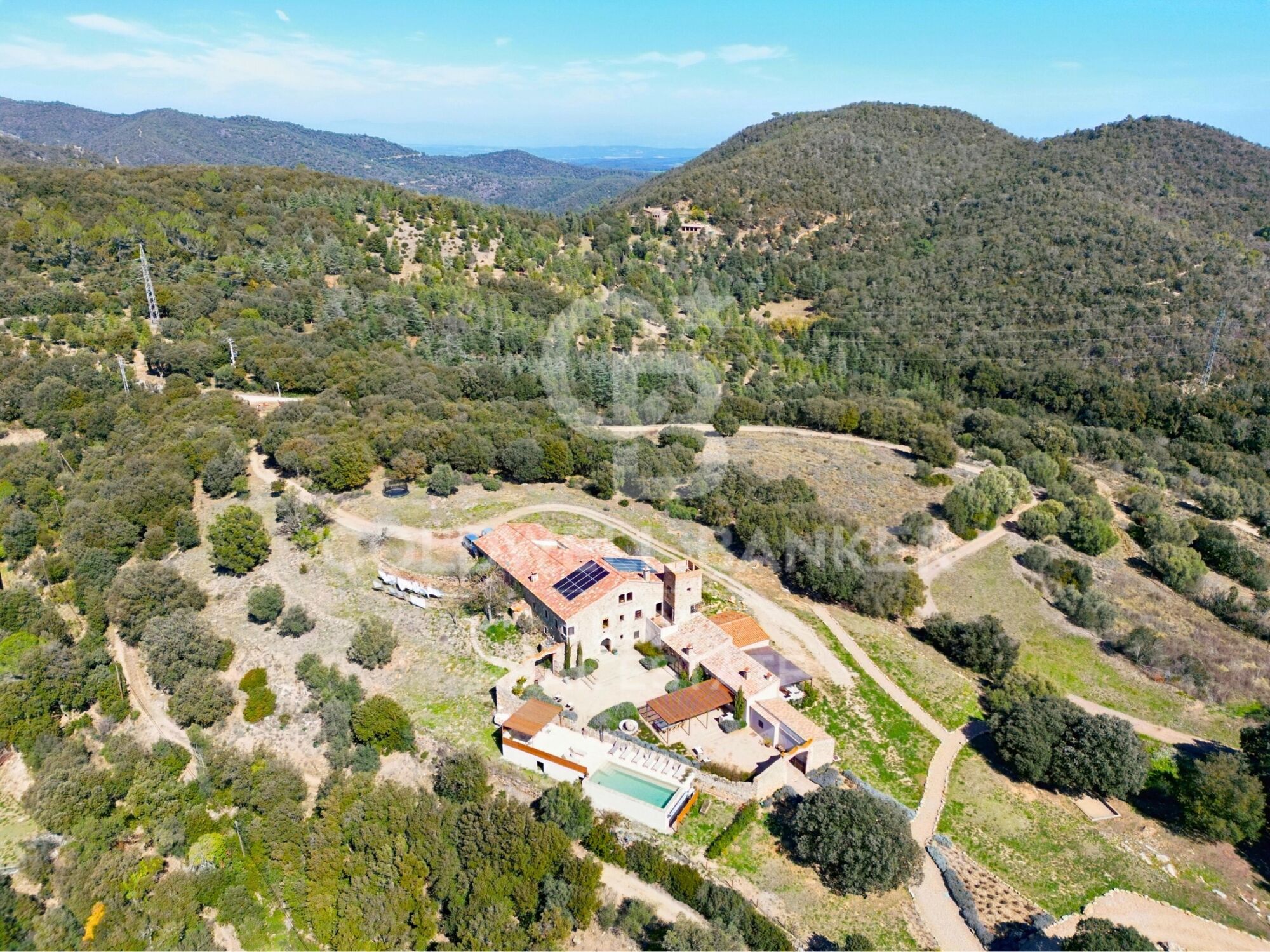 Magnífica propiedad enclavada en Montnegre, cerca de Gerona