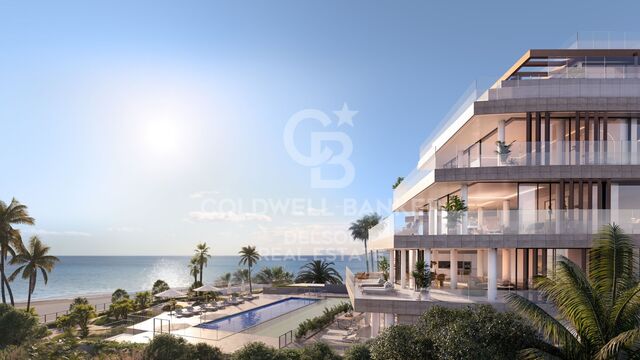 Exclusivas viviendas de lujo en primera línea de playa en Estepona