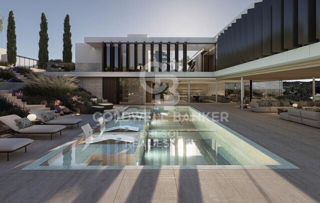 Impresionante villa de 4 dormitorios con las vistas más emblemáticas del campo de golf.