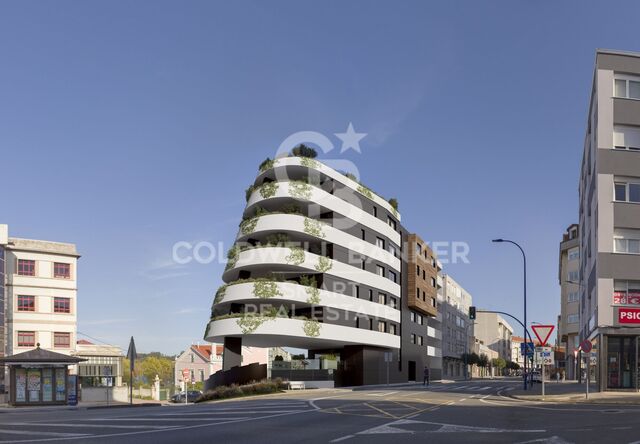 Nouvelle construction à O Burgo, Culleredo_A La Corogne : Appartements avec terrasse, garage et débarras