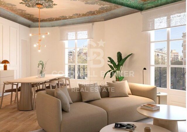 Elegante piso recién reformado en venta en L' Antiga Esquerra de L'Eixample