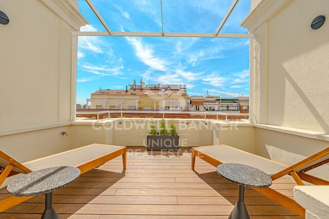 Penthouse de 3 chambres à vendre à Goya, Barrio de Salamanca.