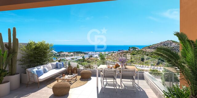 Promotion of spectacular townhouses in La Cala de Mijas