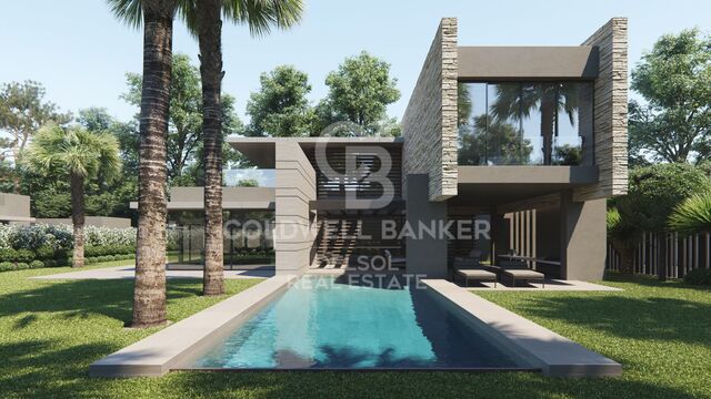 Nuevas villas de estilo contemporáneo en primera línea de playa en Cortijo Blanco, San Pedro de Alcántara