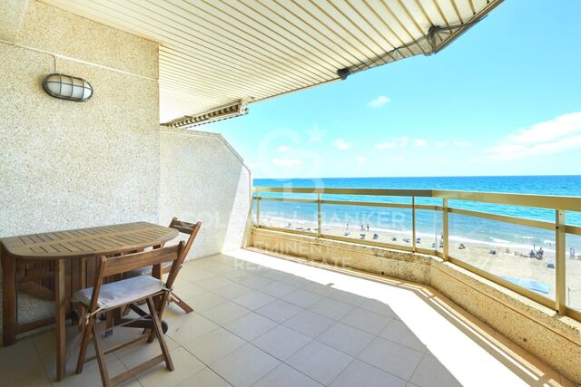 Wohnung in Erster Reihe am Meer - Strand von Calafell