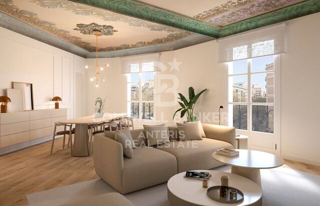 Beautiful 157m2 apartment in Eixample. 'La Dreta de l'Eixample'