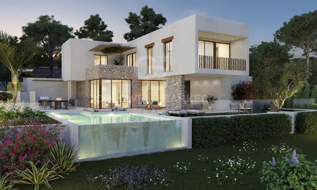 Villa Ca Salina - style Ibiza, à distance de marche d'une école internationale, Javea