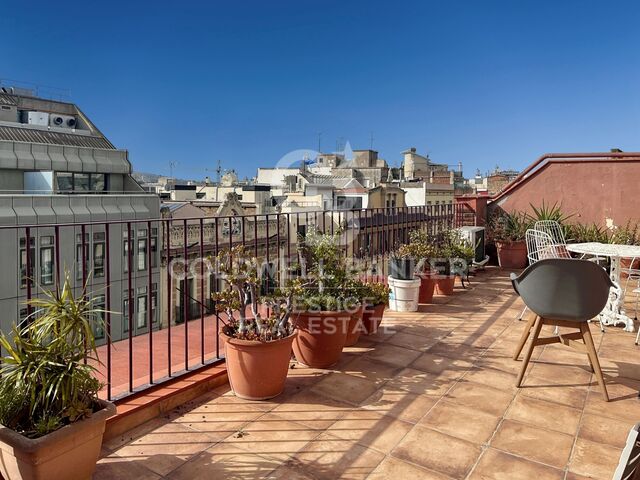 Exclusive Penthouse with Possibility for a Duplex Penthouse on Rosselló Street