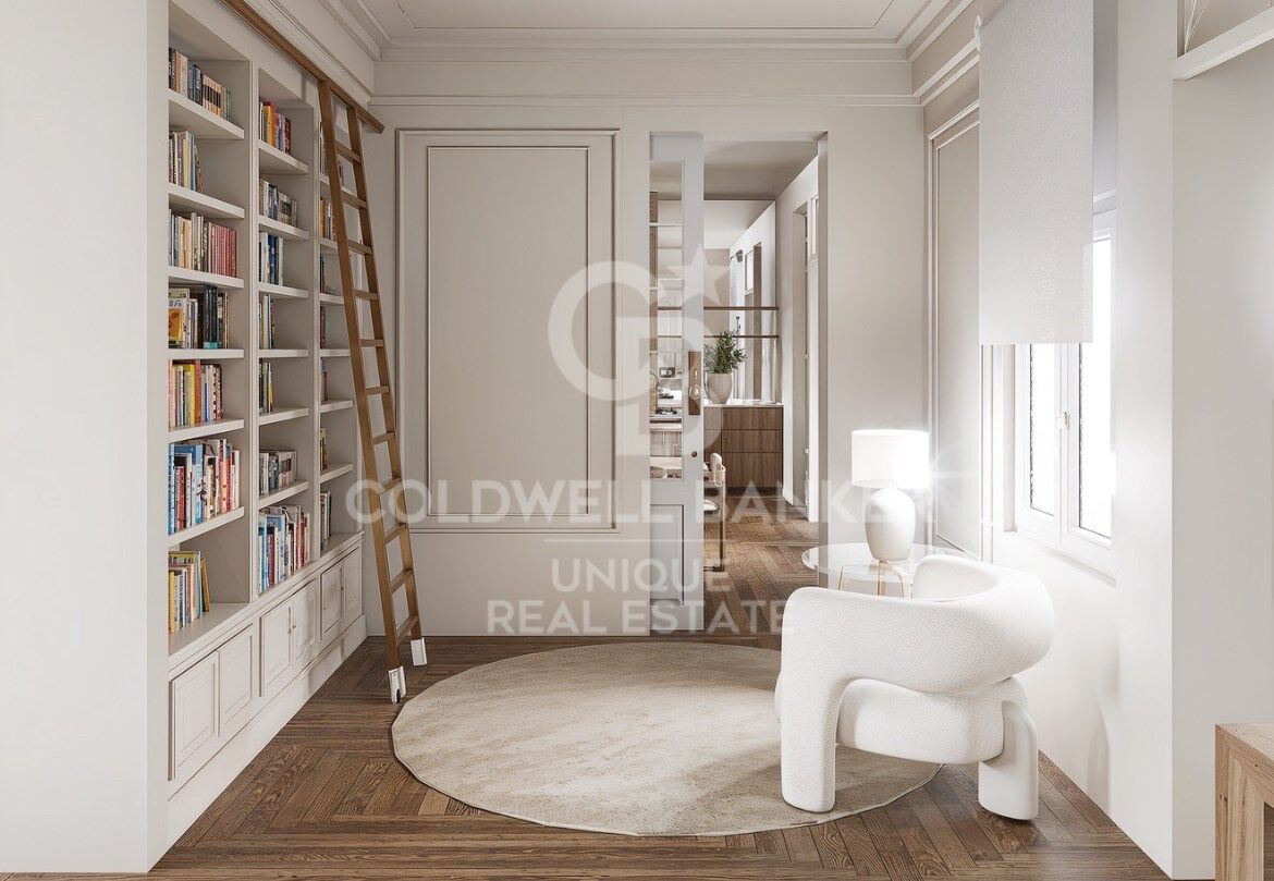 Exclusive property for sale with terrace and classic charm, in Barrio de Salamanca, Madrid