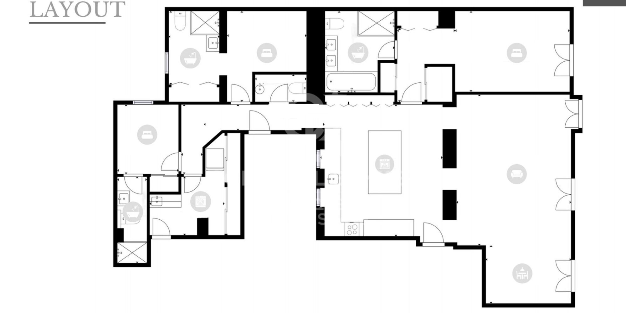 Spectacular flat for sale in the Salamanca neighbourhood, Madrid