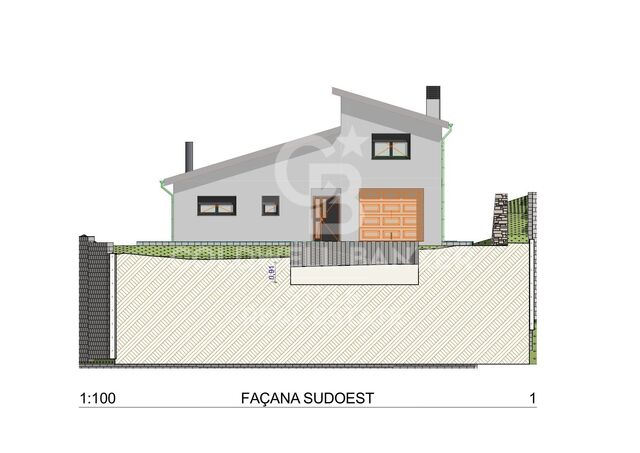 Single-family house project