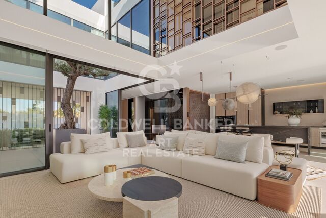 Spectaculaire villa design sur le Golden Mile de Marbella