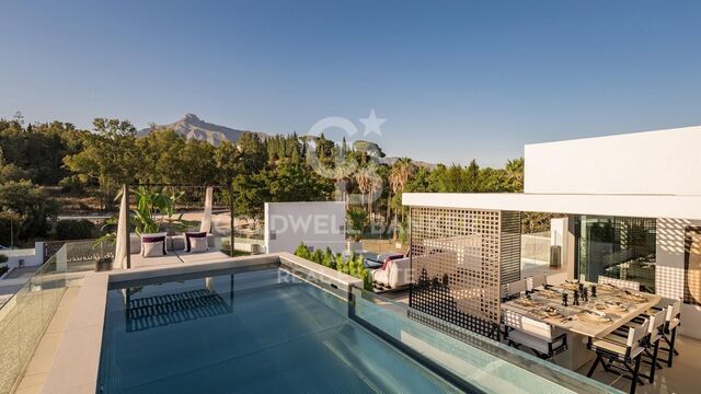 Spectaculaire villa design sur le Golden Mile de Marbella