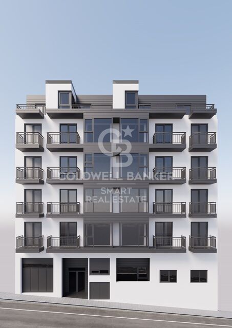 Development of 12 flats in Sagrada Familia, with terrace, garage and storage room.