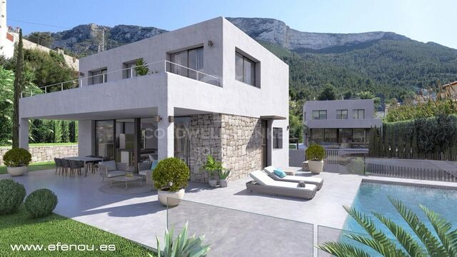 Villa avec vue sur la mer à Denia - en construction jusqu'en mai 2025