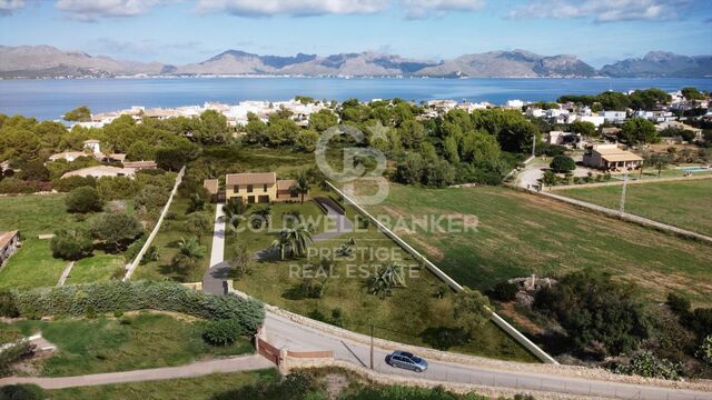 Terrain Rustique à Alcúdia avec Permis de Construire pour une Maison de Luxe