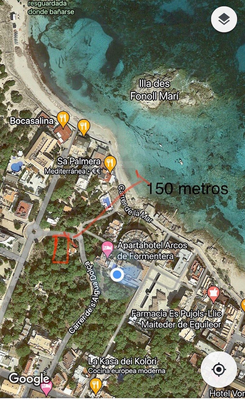 FANTASTIC BUILDING PLOT IN FORMENTERA.