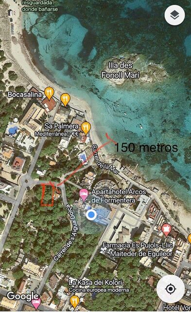 FANTASTICA PARCELA URBANIZABLE EN FORMENTERA.