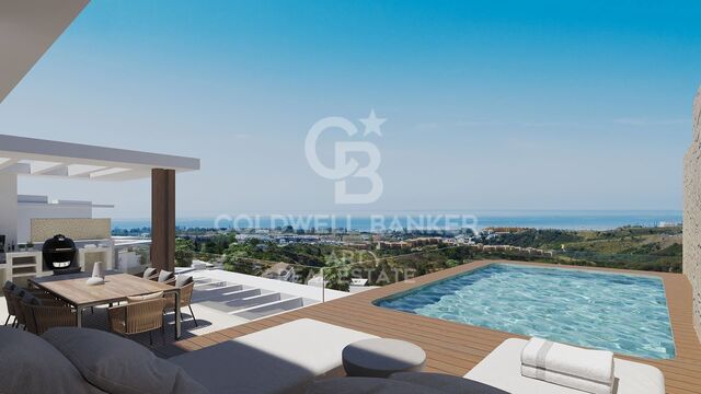 Luxury apartments with views in Estepona