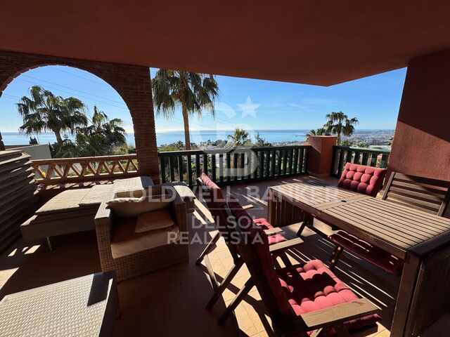 Flat for sale in Reserva del Higueron with panoramic sea views