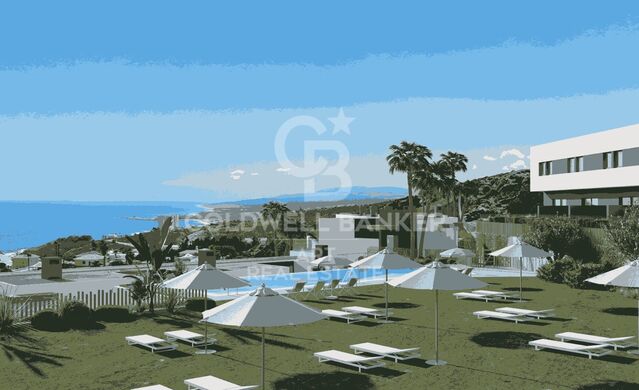 Luxury apartments with large terraces in Manilva