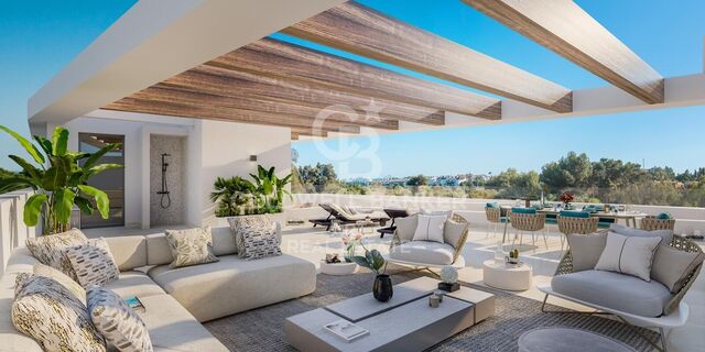 Duplexes and penthouses in Guadalmina, Marbella