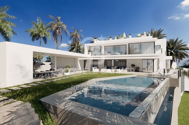 Villa de nueva construcción en la prestigiosa ubicación de Cascada de Camoján, Marbella
