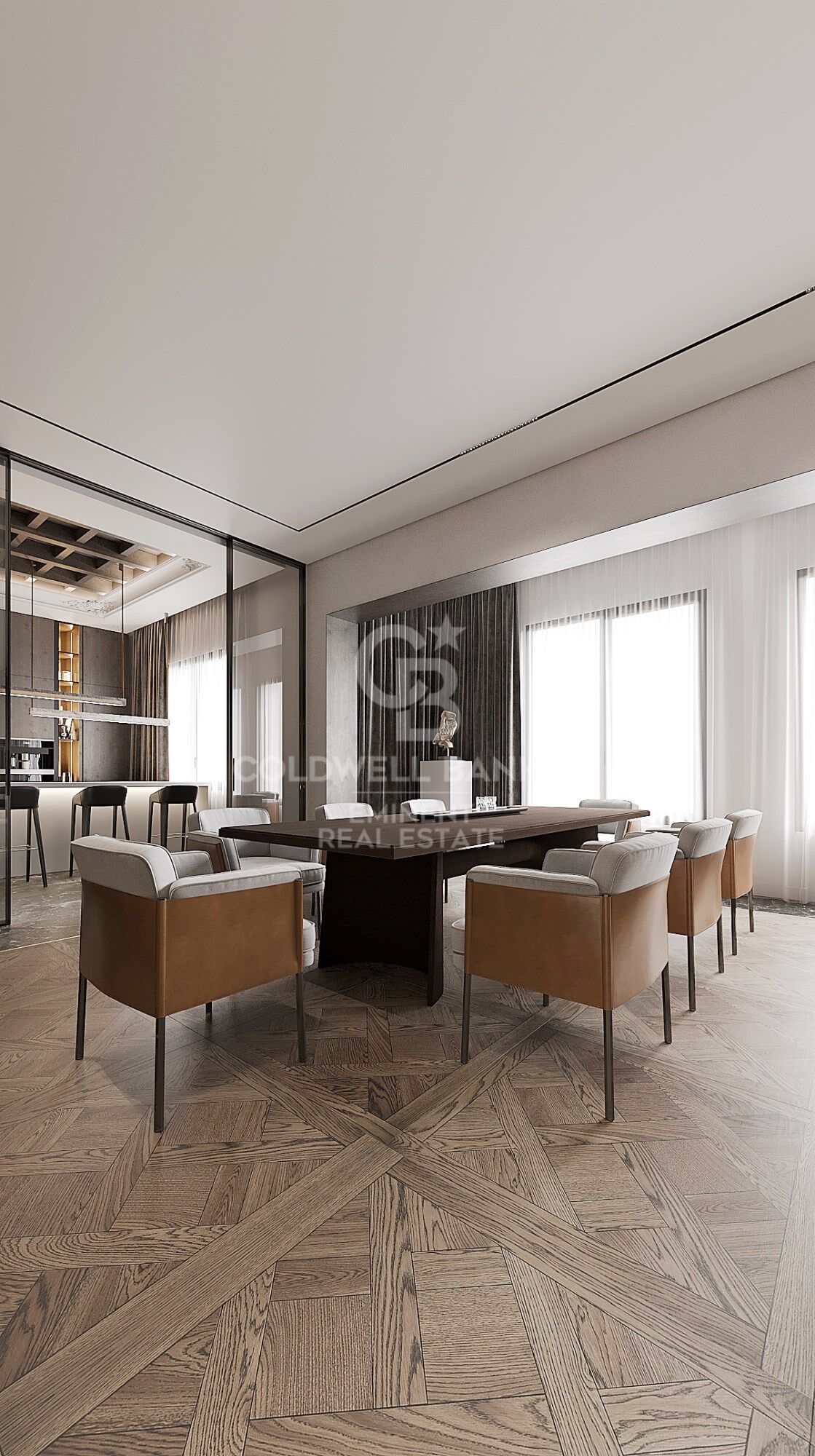 Exclusive property for sale with views of Turó Park, on the prestigious Pau Casals Avenue.