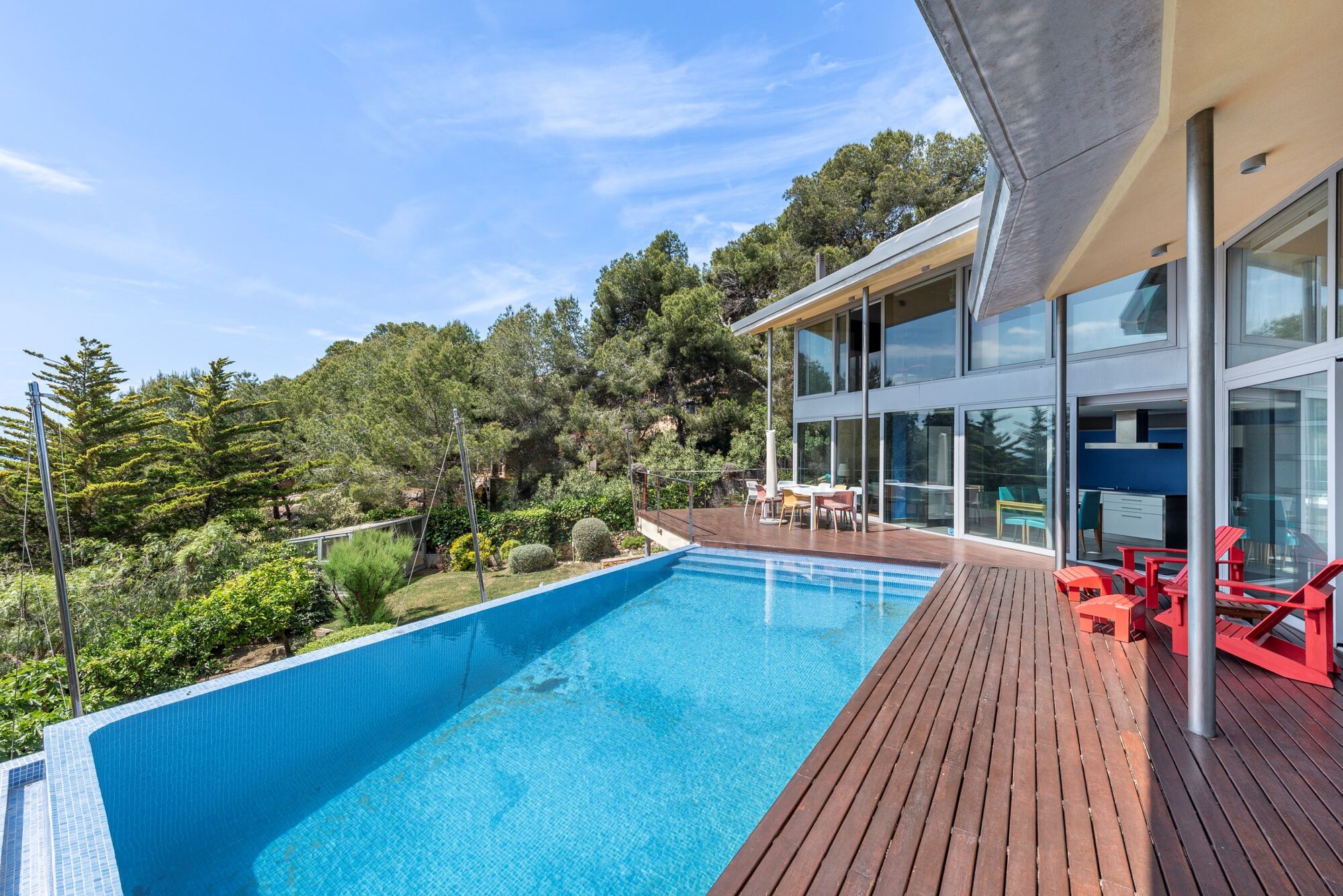 Contemporary villa with panoramic sea views in Tarragona