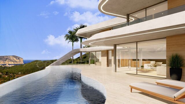 Villa Chronos - Modern villa, close to the beach with panoramic views