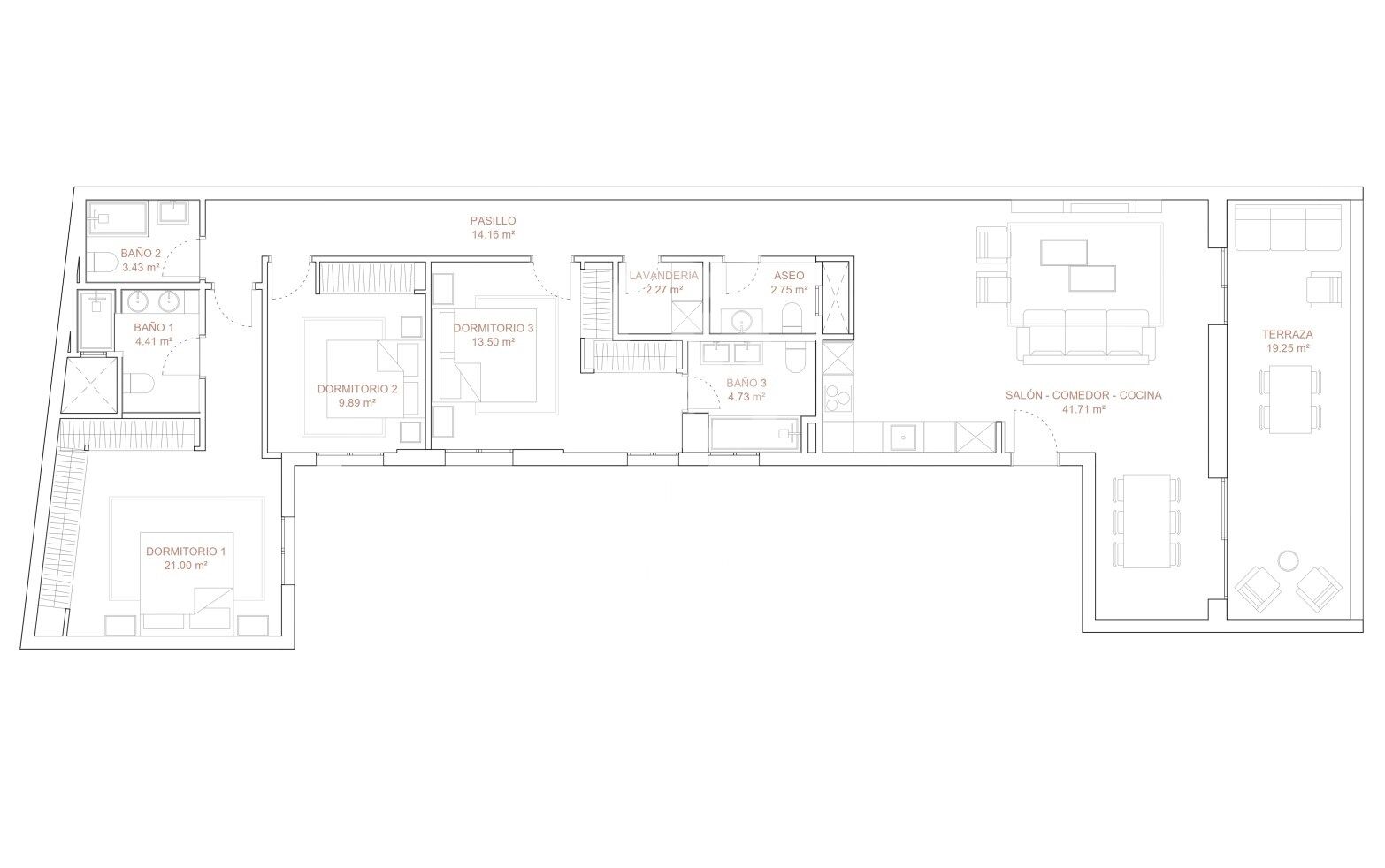 Luxury Penthouse in Almagro, Chamberí