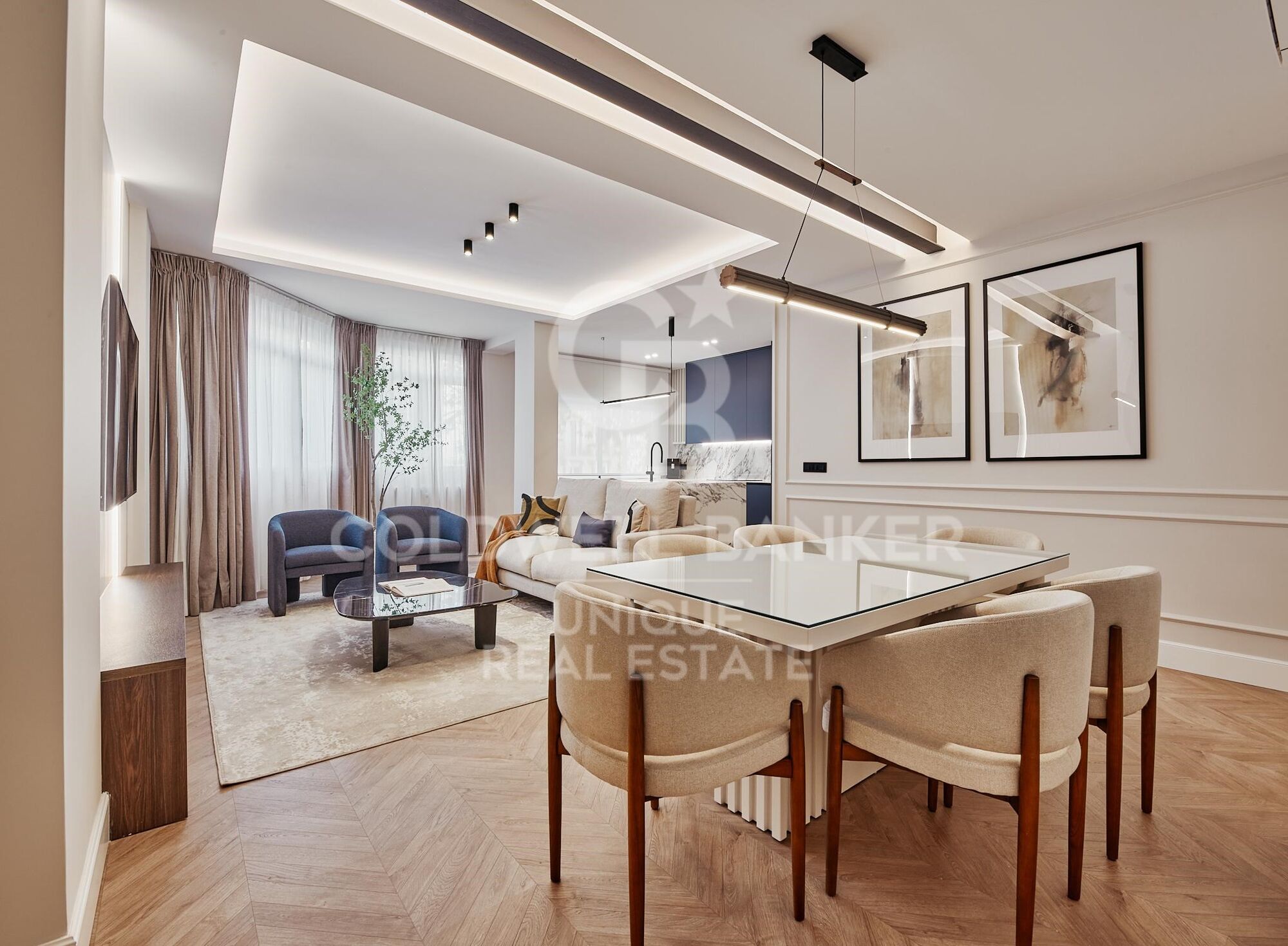 Exterior flat with 3 bedrooms, terrace and garage in Lista, Madrid